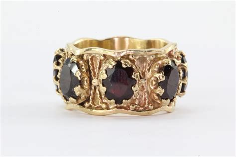 medieval style eternity rings.